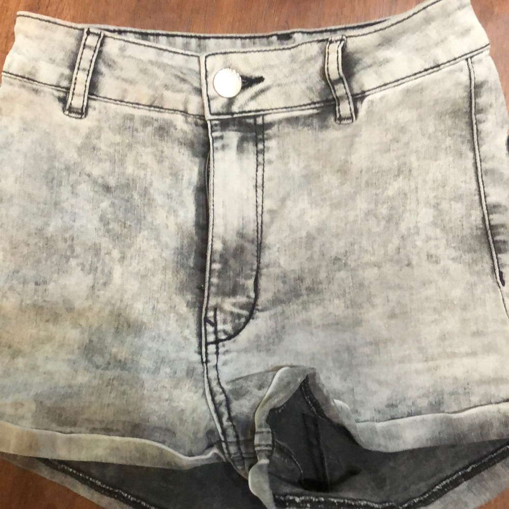 High waisted shorts